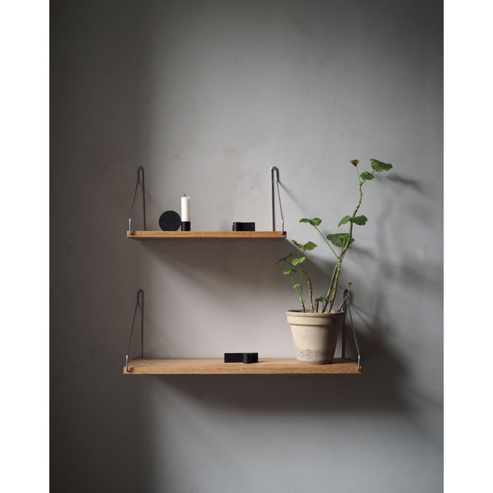 Frama Shelf wandplank 40x20 naturel|zwart