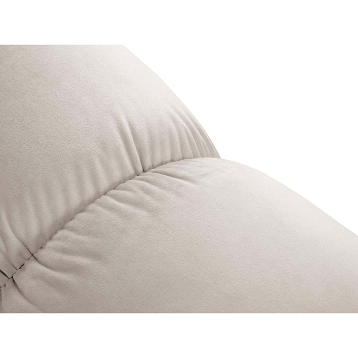 Milo Casa Tropea Modulair Bank Element - Hocker - Lichtbeige