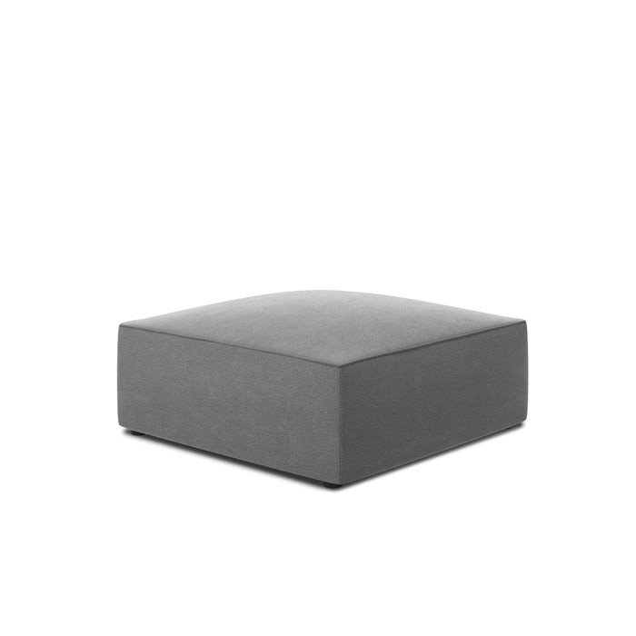 Windsor & Co Sao Hocker - Velvet - Grijs