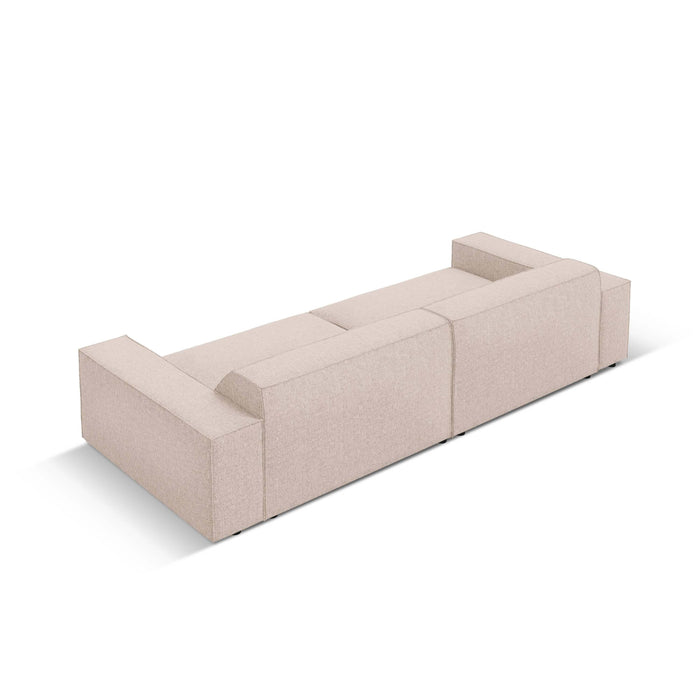 Micadoni Jodie 4-zitsbank - Chenille - Kiezelgrijs