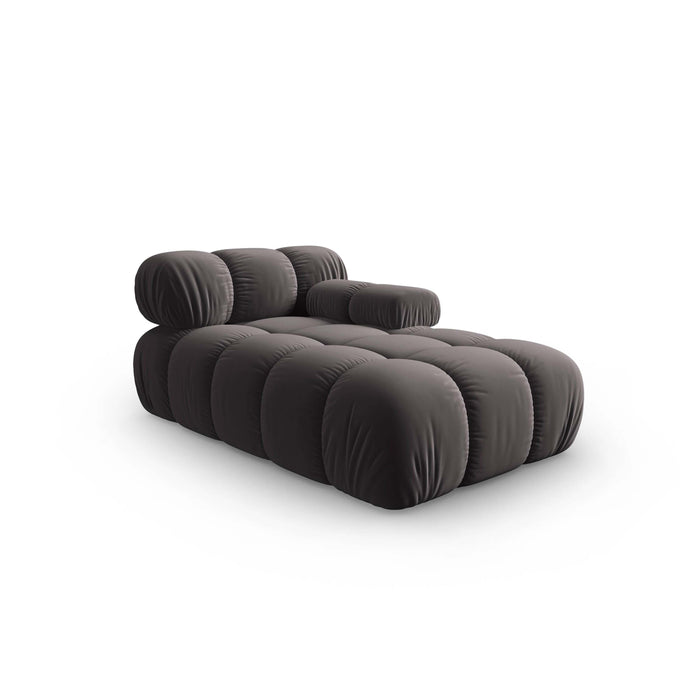 Milo Casa Tropea Modulair Bank Element - Chaise Longue Rechts - Donkergrijs