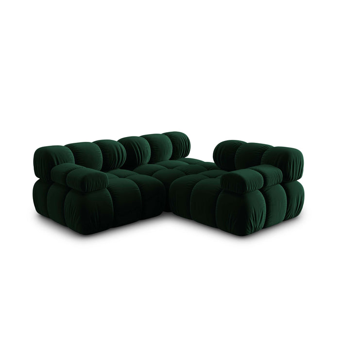 Milo Casa Tropea Modulaire 3-zitsbank - Flessengroen