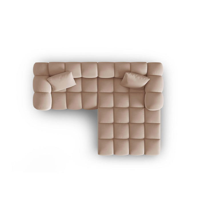 Windsor & Co Halley Hoekbank met Chaise Longue 3-zits - Rechts - Beige