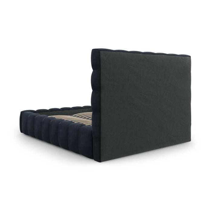 Cosmopolitan Design Bali Bedframe met Opbergruimte - 160 x 200 cm - Donkerblauw