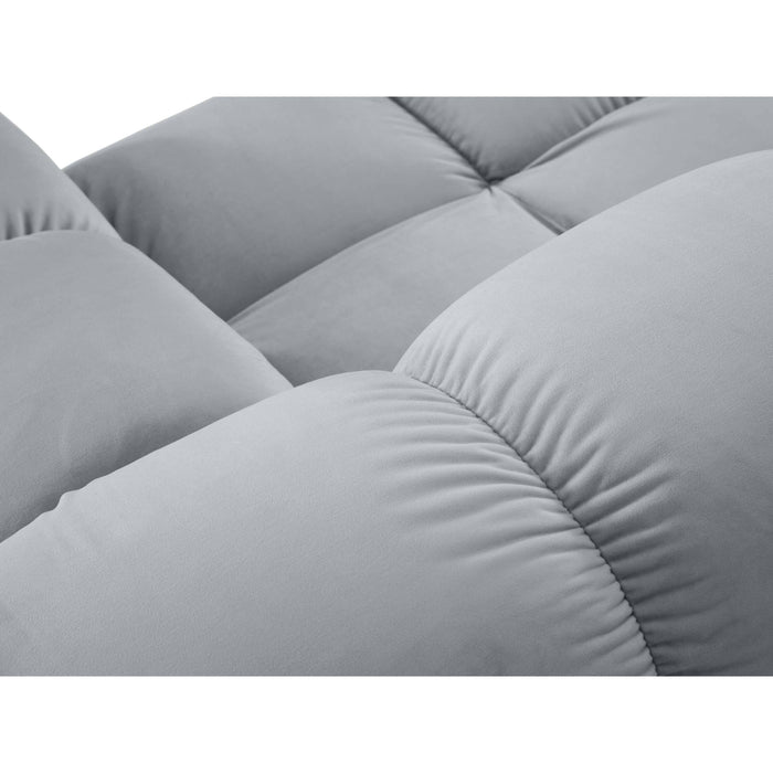 Milo Casa Tropea Modulaire 2-zitsbank met Hocker - Lichtblauw