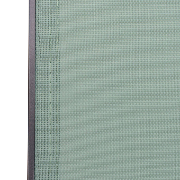 sweeek - Aluminium ligstoelen, meerdere standen, met wieltjes (set van