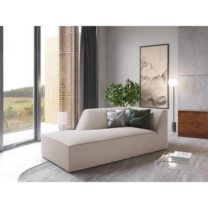 Windsor & Co Sao Chaise Longue Links - Velvet - Beige