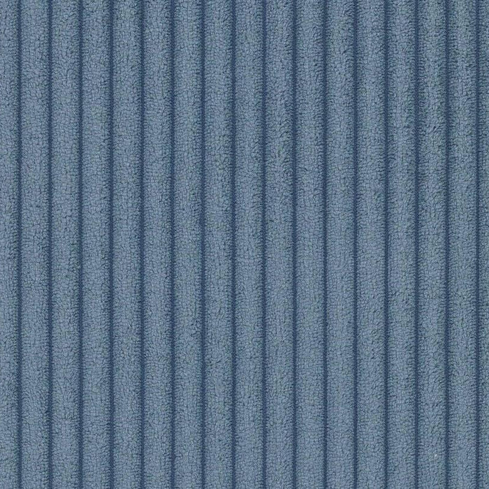 NADUVI Collection Nina Big Hoekbank Links - Ribstof - Lichtblauw