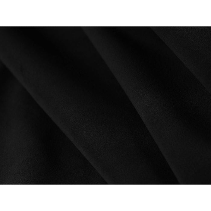 Windsor & Co Sao Hoekbank met Chaise Longue Rechts - 5-zits - Velvet - Zwart