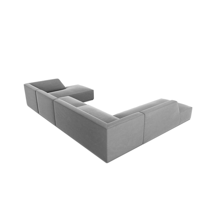 Windsor & Co Sao U-bank - Hoek Links - Velvet - Grijs