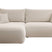 NADUVI Collection Philipa Hoekbank Links met Slaapfunctie - Bouclé - Beige