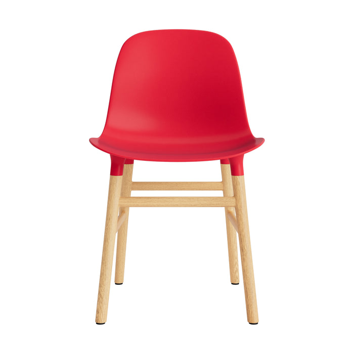 Normann Copenhagen Form Stoel - Eiken - Bright Red