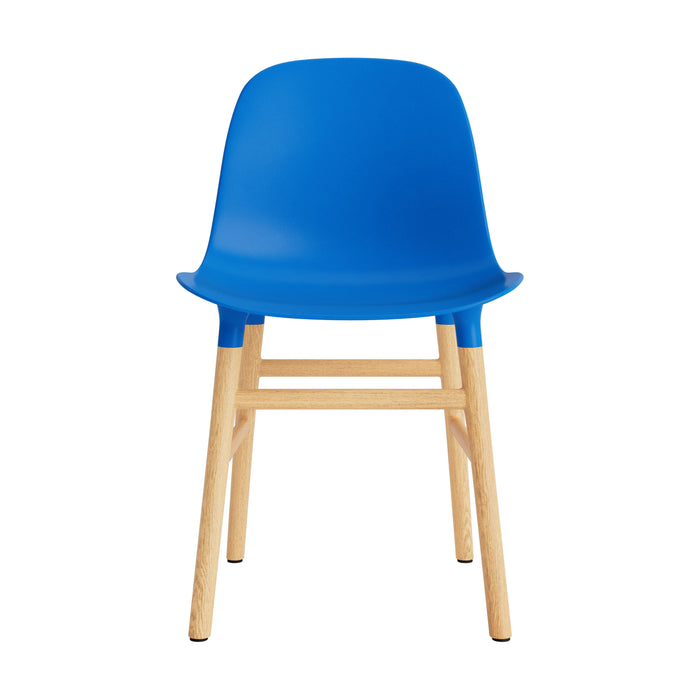 Normann Copenhagen Form Stoel - Eiken - Bright Blue