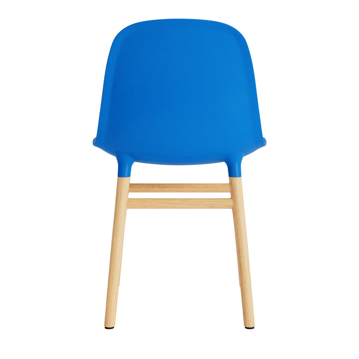 Normann Copenhagen Form Stoel - Eiken - Bright Blue