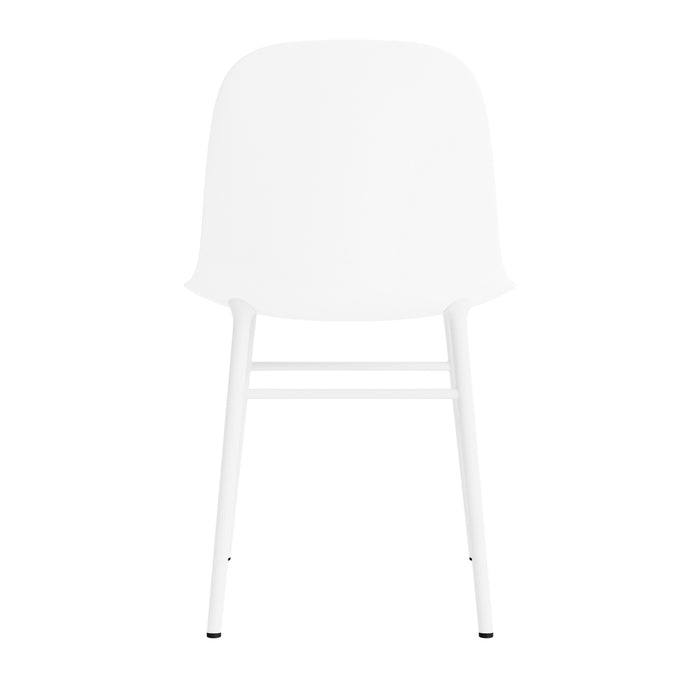 Normann Copenhagen Form Stoel - Staal - Crème
