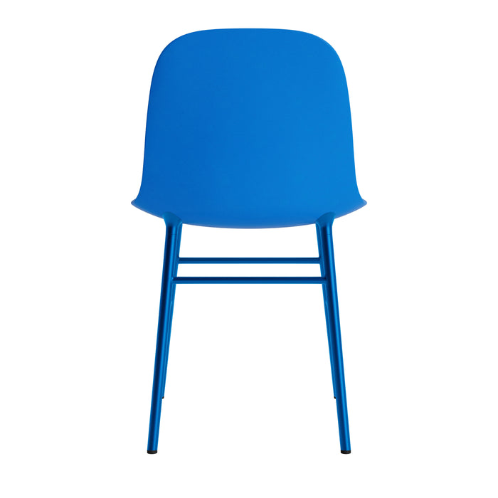 Normann Copenhagen Form Stoel - Staal - Bright Blue