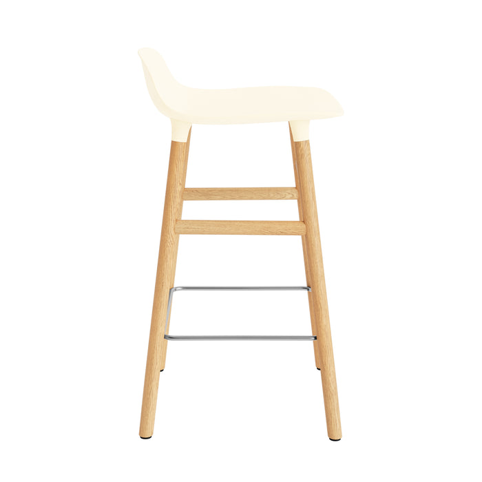 Normann Copenhagen Form Barkruk Low 65 cm - Eiken - Crème