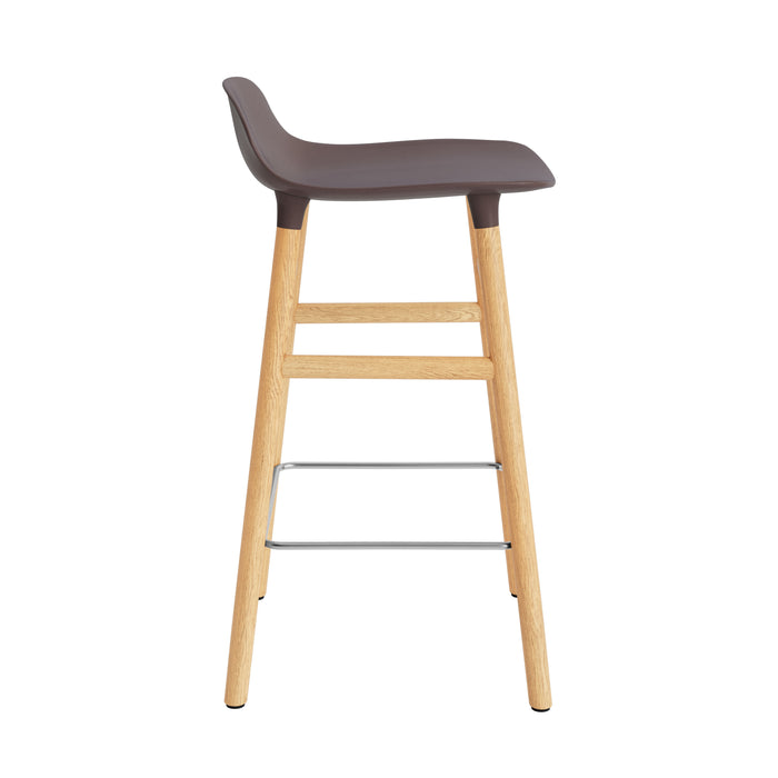 Normann Copenhagen Form Barkruk Low 65 cm - Eiken - Bruin