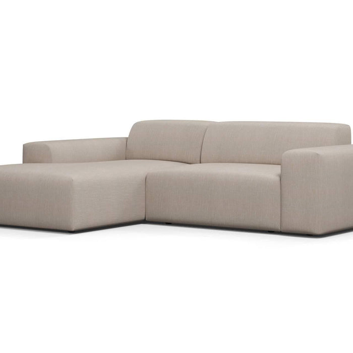 NADUVI Collection Nina Hoekbank Links - Linnen - Beige