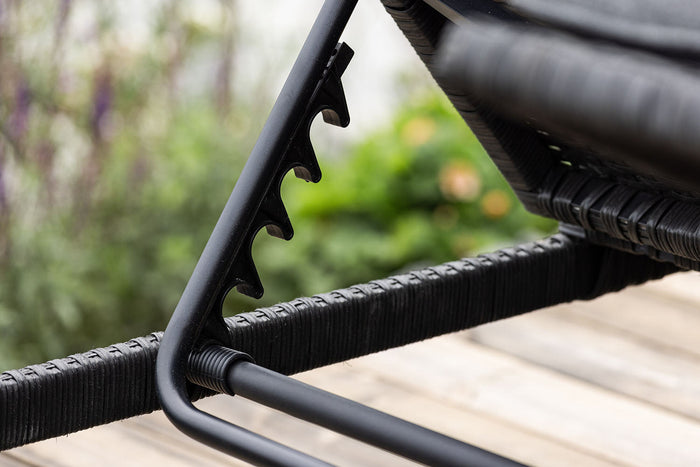 Rebellenclub Haven Tuin Ligbed - Zwart