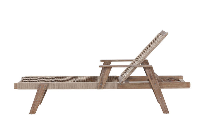 Rebellenclub Aros Tuin Ligbed - Donker Bruin