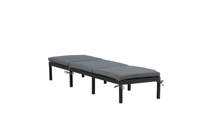 Rebellenclub Dayli Tuin Ligbed - Zwart