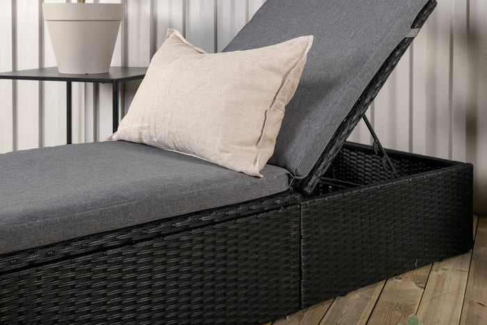 Rebellenclub Jade Tuin Ligbed - Zwart