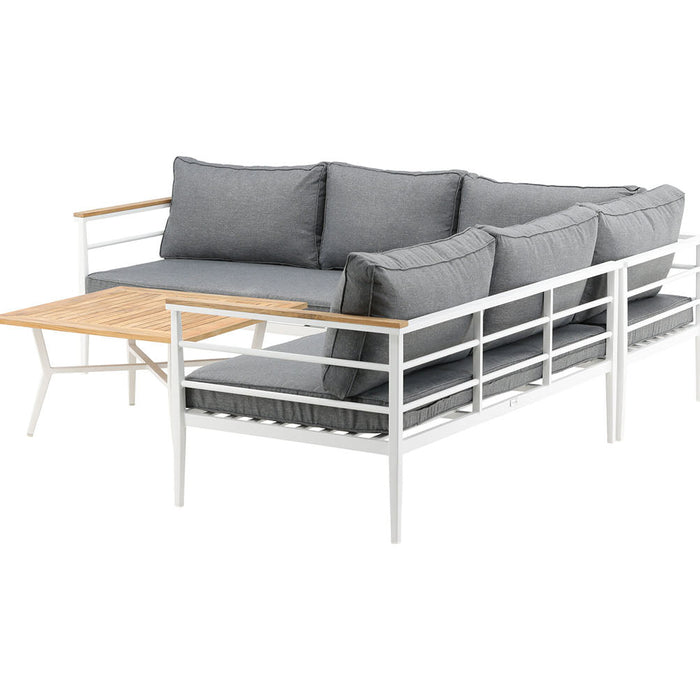 Rebellenclub Tonga Hoekloungeset - Wit