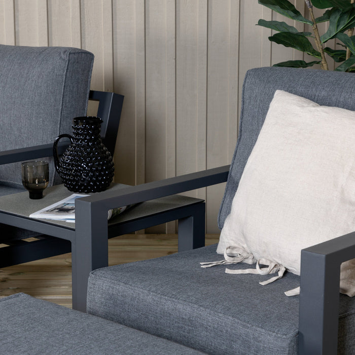 Rebellenclub Lilium Loungeset - Zwart