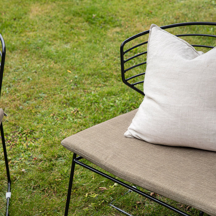 Rebellenclub Naxos Loungeset - Zwart