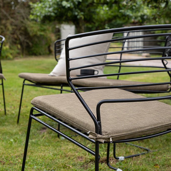 Rebellenclub Naxos Loungeset - Zwart