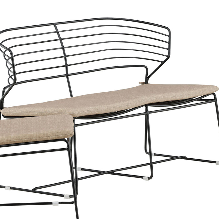 Rebellenclub Naxos Loungeset - Zwart