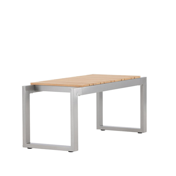 Rebellenclub Eski Tuinbankje - 100 x 38cm - Grijs