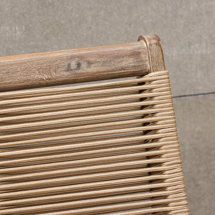 Rebellenclub Bern Tuin Loungestoel - Donker Bruin