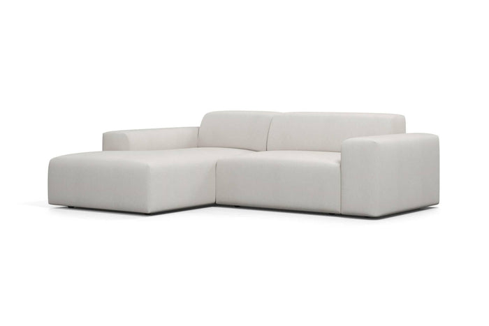 NADUVI Collection Nina Hoekbank Links - Linnen - Crème