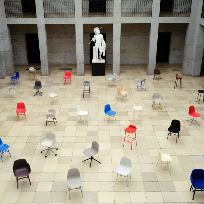 Normann Copenhagen Form Barkruk Low 65 cm - Eiken - Crème