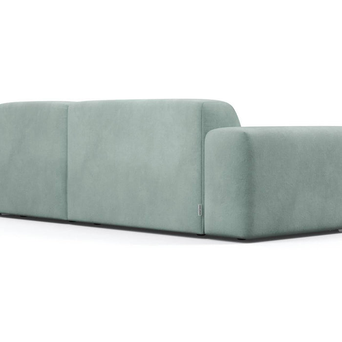 NADUVI Collection Nina Hoekbank Rechts - Velvet - Mintgroen