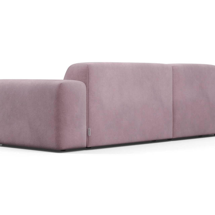 NADUVI Collection Nina Hoekbank Links - Velvet - Lila