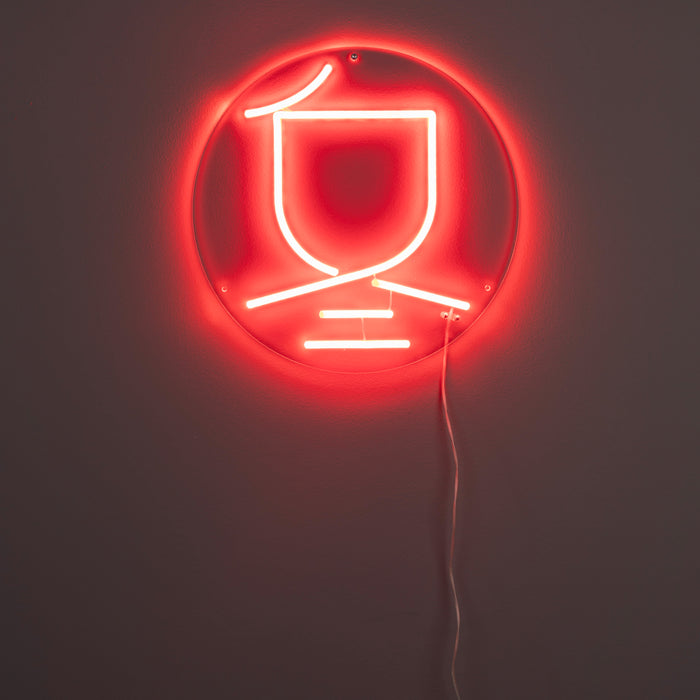 Dutchbone Sya Neon Wandlamp - Winter