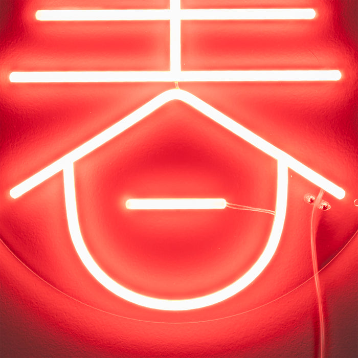 Dutchbone Sya Neon Wandlamp - Spring