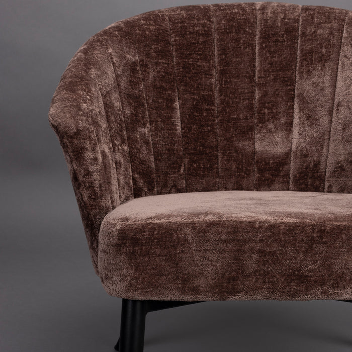 Dutchbone Georgia Fauteuil - Paars