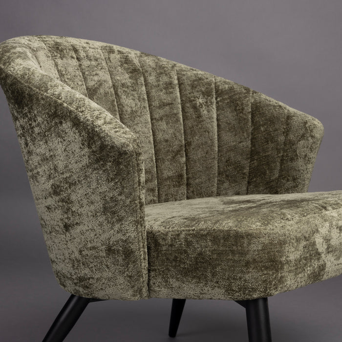 Dutchbone Georgia Fauteuil - Groen