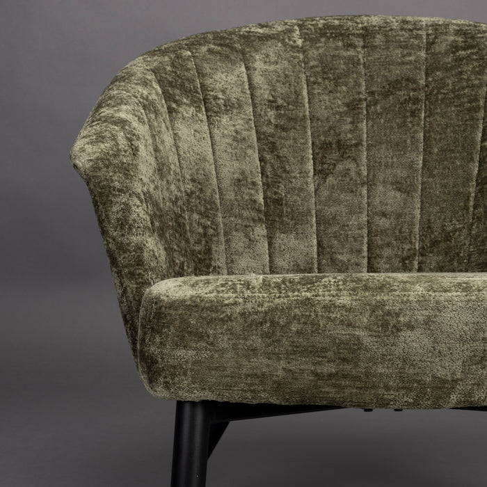 Dutchbone Georgia Fauteuil - Groen