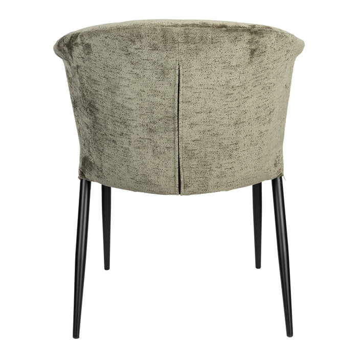 Dutchbone Georgia Eetkamerstoel - Groen