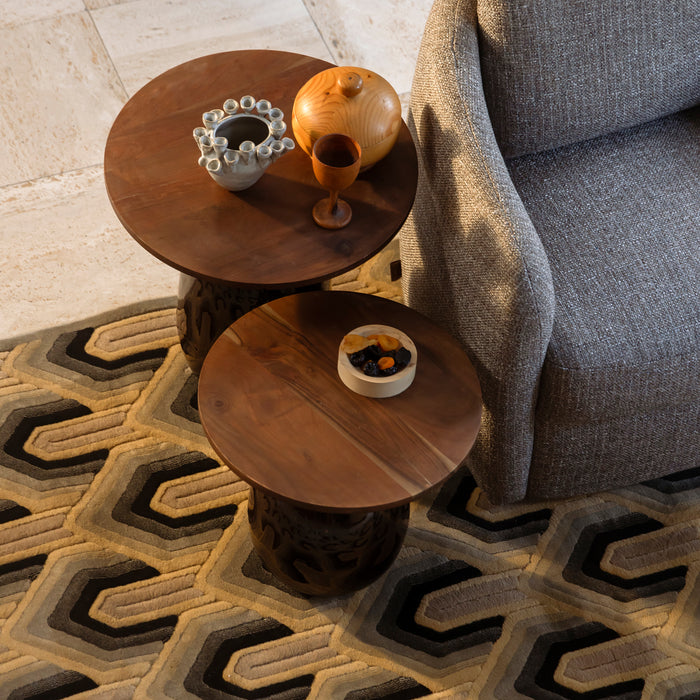 Dutchbone Silvine Bijzettafel - Set van 2