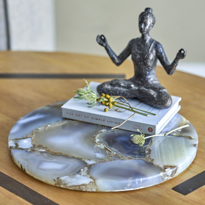 Bloomingville Himalaya Decoratief Dienblad - Bruin Agaat