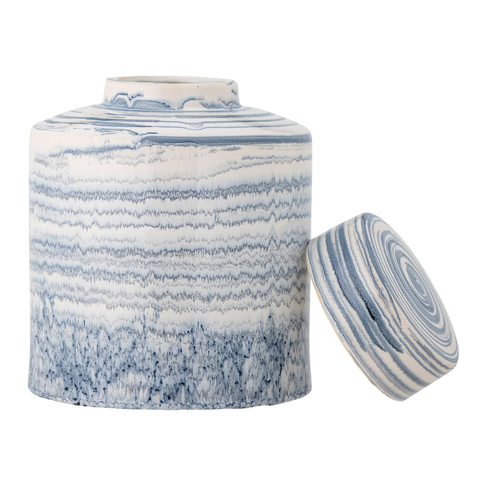 Bloomingville Mahina Voorraadpot - Blauw