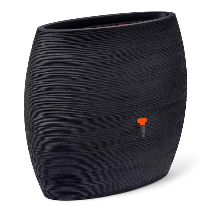 Capi Europe Rainwater Solutions Regenton Rib 250 L - Zwart