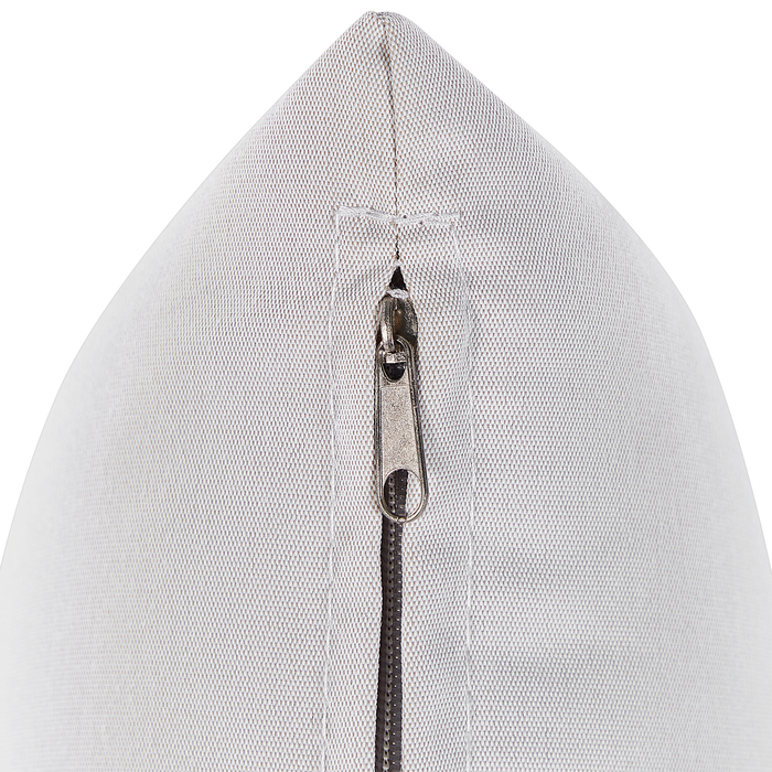 Beliani - MONTEFALCO - Tuinbank 2-zits - Wit - Aluminium