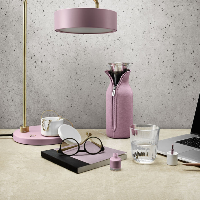 Eva Solo - Koelkast karaf met hoes 1.0L - roze gewoven - Eva Solo